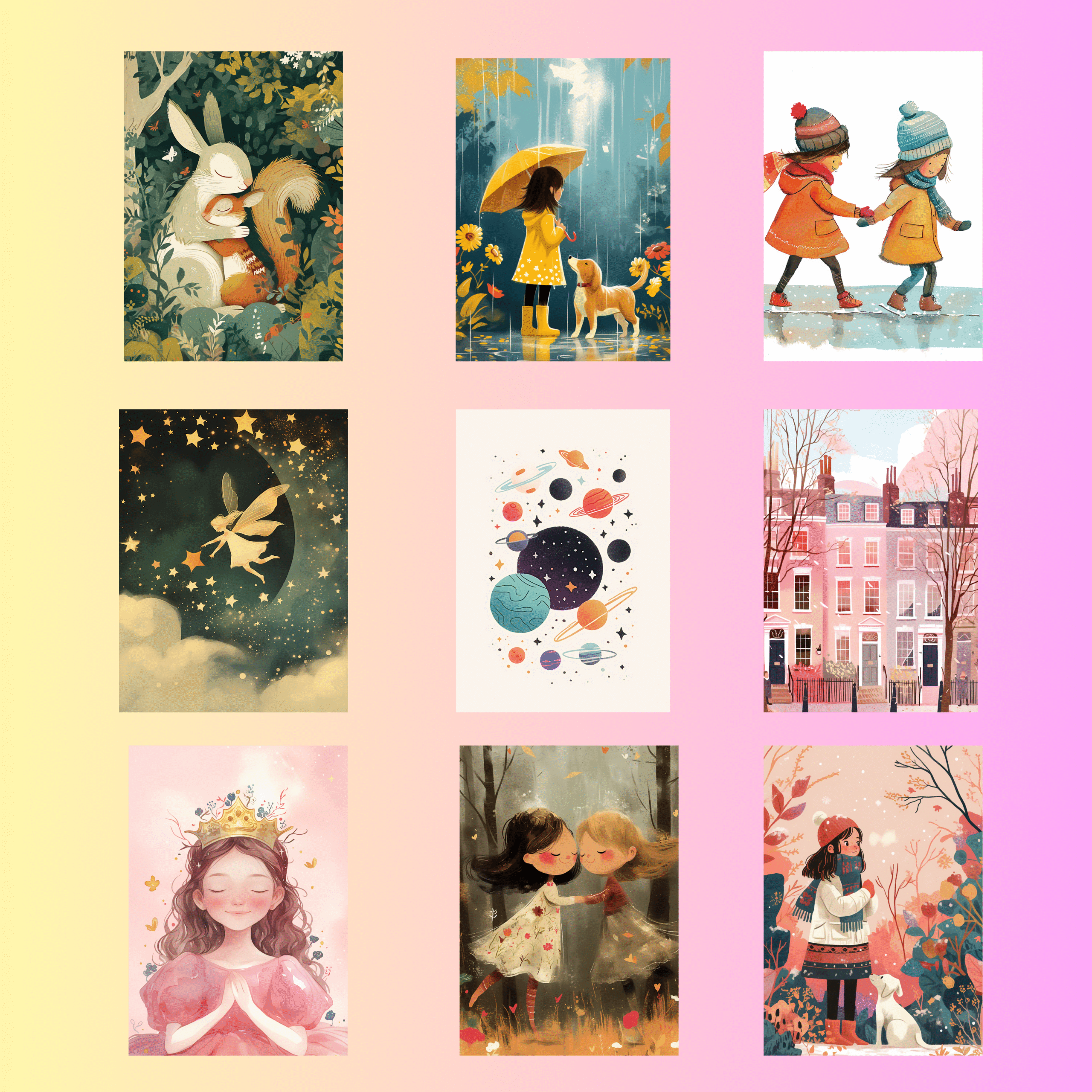 Best Trendy Modern Kids Wall Prints for Every Room