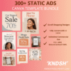 Static ads templates Canva