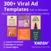 Static ads templates Canva