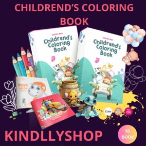 🎨🧒 10 Children's Coloring Books – Fun, Educational & Printable! 🧒🎨