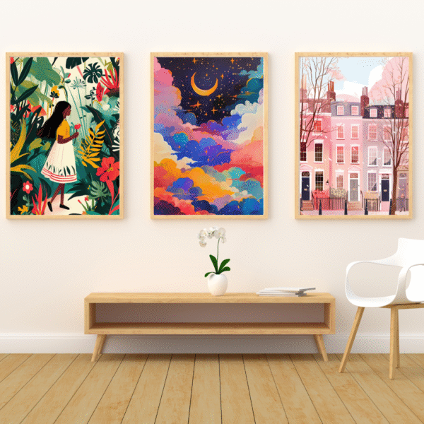modern kids wall prints stylish kids room décor contemporary kids wall art trendy wall prints for children